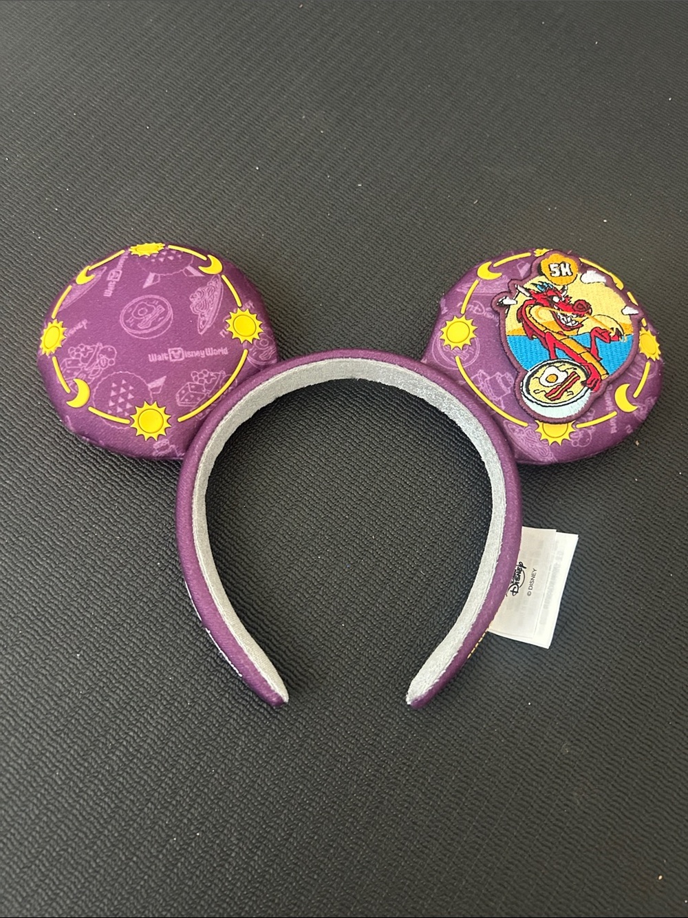Disney Purple Sun & Moon Character Ear Headband